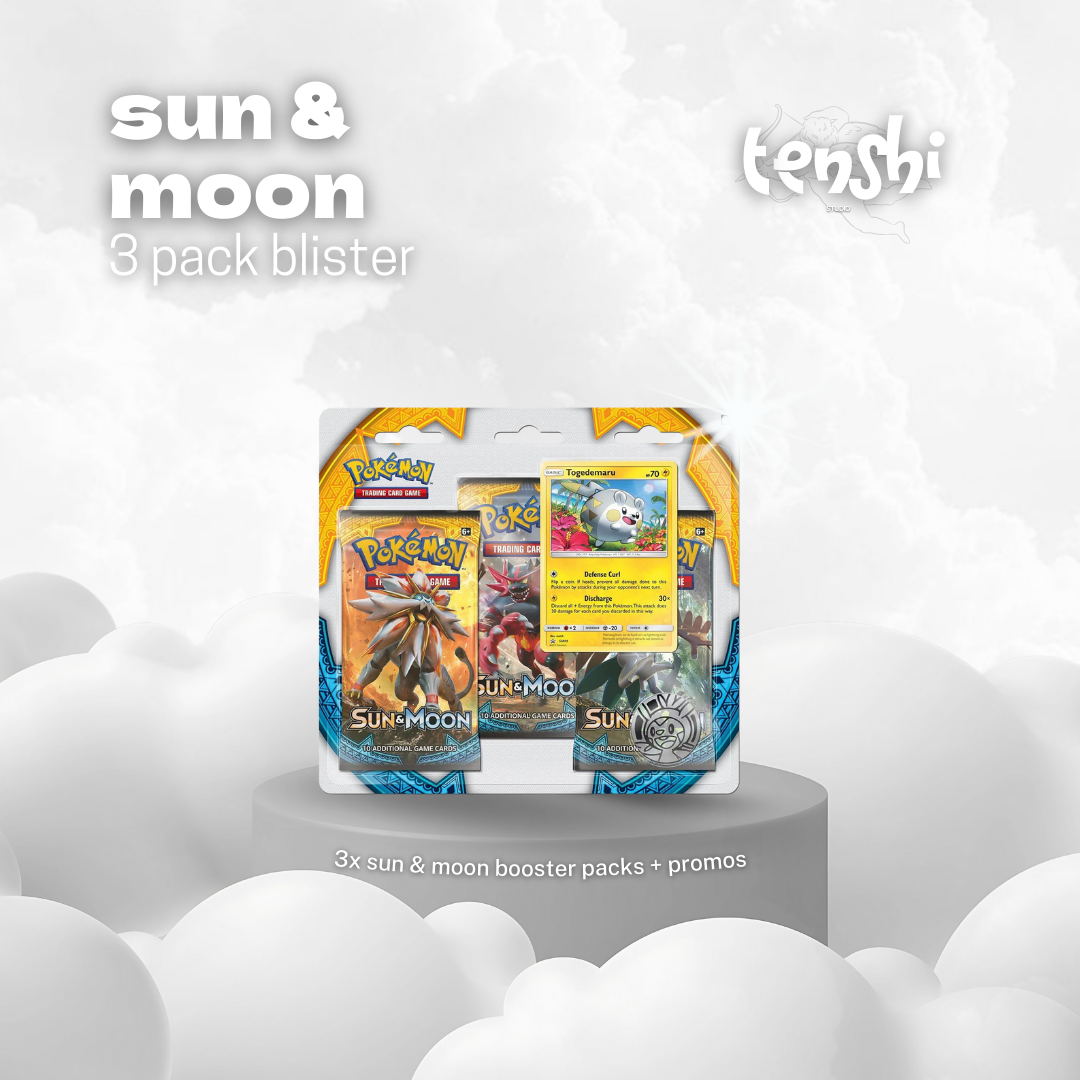 Pokèmon TCG: Sun & Moon 3 Booster Pack Blister
