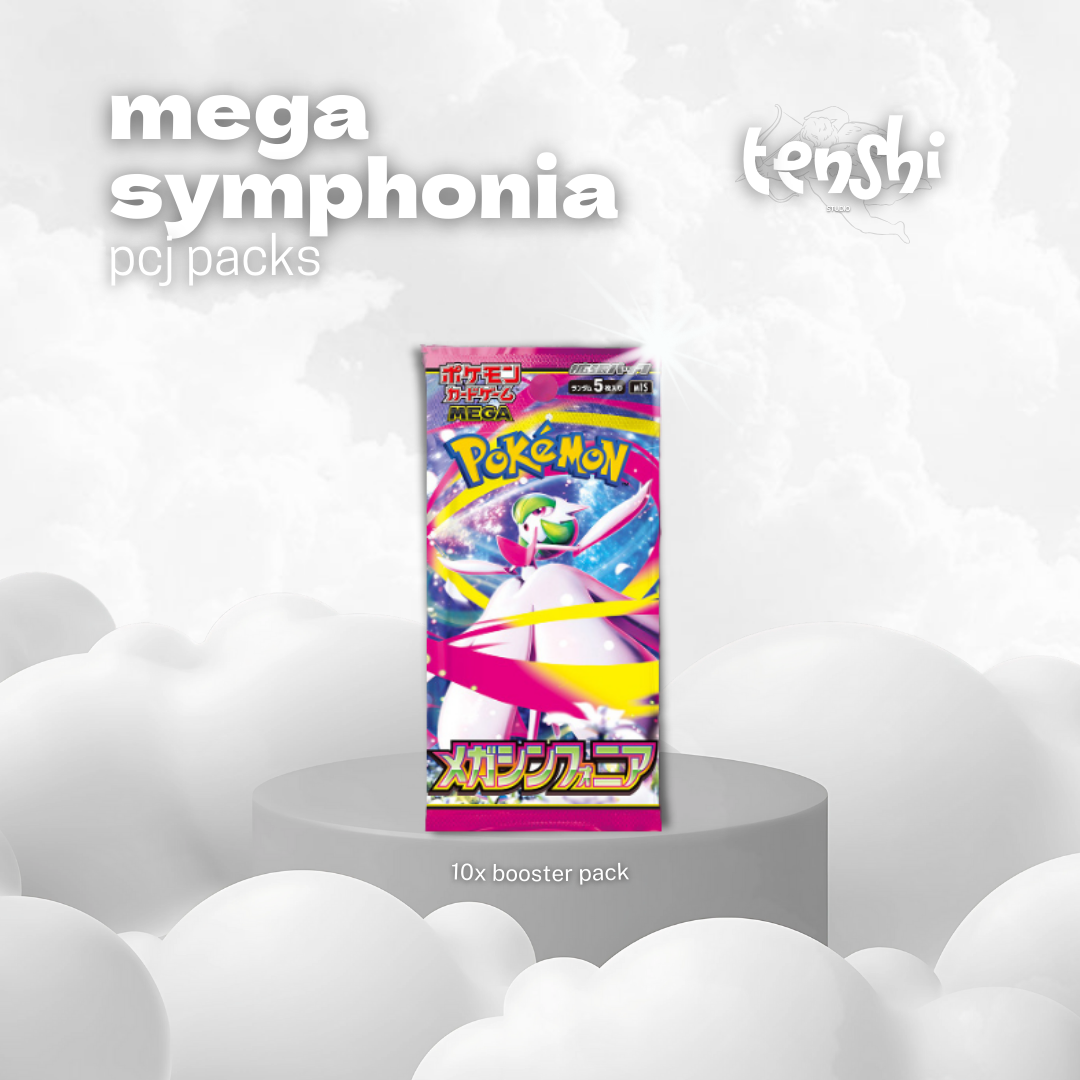 Japanese Pokémon TCG: Mega Symphonia - PCJ Bag (10 Booster Packs)